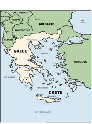 Carte greece crete